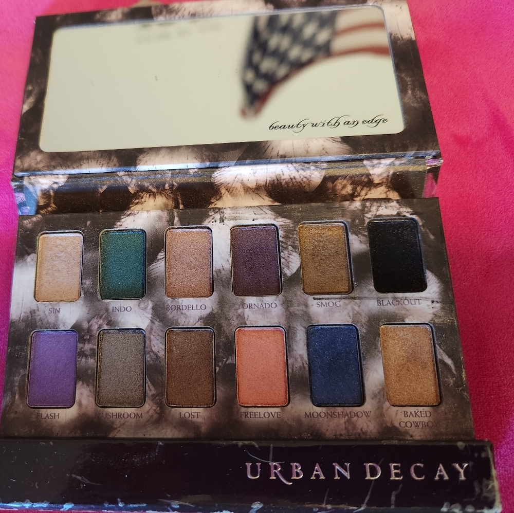 Slightly used.Urban Decay Beauty with an Edge palette